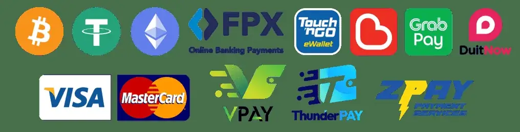 FPX, Touch n Go, MAE, Boost, DuitNow